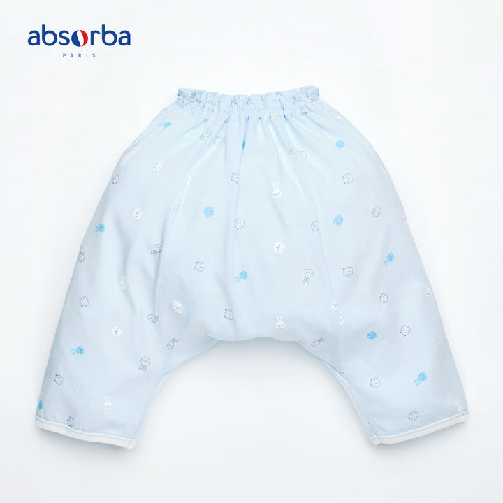 แอ็บซอร์บา ชุดเสื้อป้าย แขนยาว สำหรับเด็กแรกเกิด - 3 เดือน สีฟ้า คอลเลคชั่น Petit Ours ICCSHOPPING