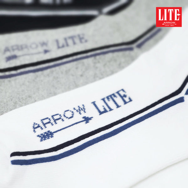 ARROW LITE ถุงเท้า หุ้มข้อ สัมผัสนุ่ม Cotton100% ใส่สบาย แพ็ค 1 คู่ Arrow Lite