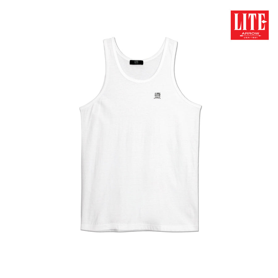 ARROW LITE เสื้อกล้าม COTTON 100% สัมผัสนุ่น ระบายเหงื่อได้ดี สีขาว Arrow Lite