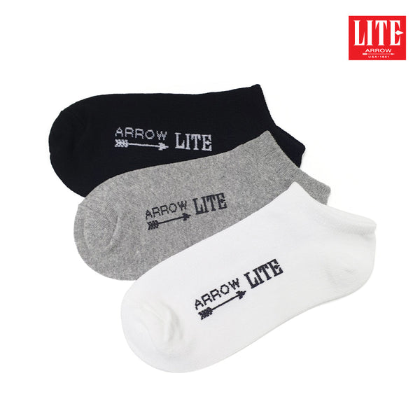 ARROW LITE ถุงเท้า หุ้มข้อ สัมผัสนุ่ม Cotton100% สวมใส่สบาย ระบายเหงื่อได้ดี Arrow Lite