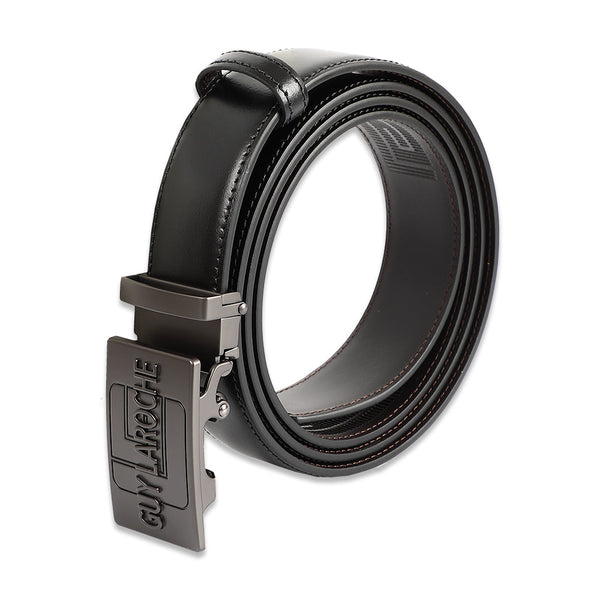 Guy Laroche เข็มขัดหนังผู้ชาย (สีดำ) - BB51033S3BL Guy Laroche