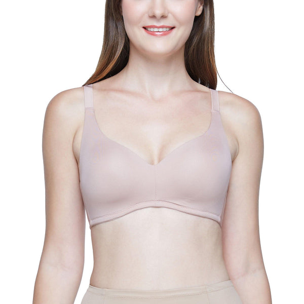 Wacoal Curve Diva Wireless Bra บราไร้โครง เก็บกระชับ สาวคัพใหญ่ รุ่น WB7525 Wacoal