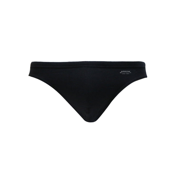 ARROW COTTON 100% BIKINI กางเกงชั้นในของสุภาพบุรุษ (ดำ,เทา,น้ำเงิน 1 PACK 3ตัว) ARROW