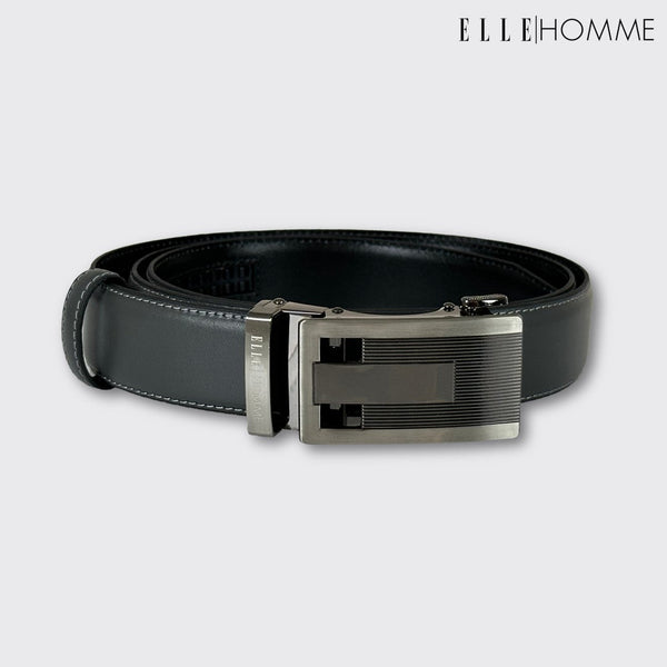 ELLE  HOMME  เข็มขัดหนังวัวแท้ สำหรับผู้ชาย H84008823 ELLE HOMME