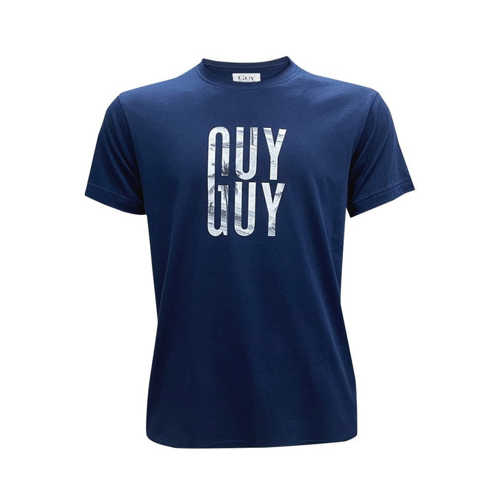 Guy Laroche เสื้อยืดสกรีนลายรองเท้า เนื้อผ้า Cotton100% Guy Laroche