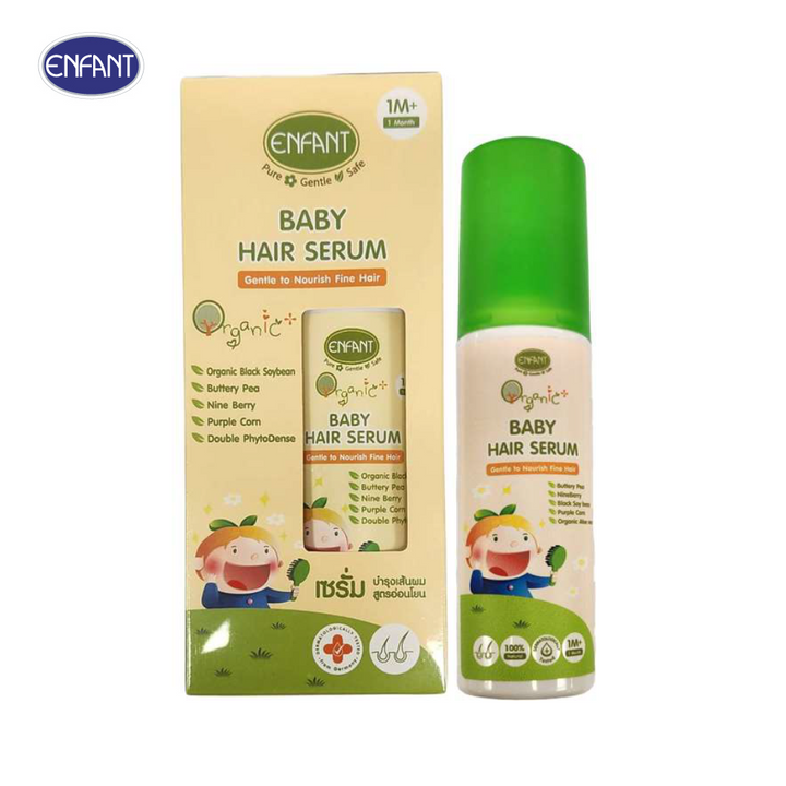 Enfant อองฟองต์ Baby Hair Serum เซรั่มบำรุงผม สูตรอ่อนโยน 70 ml. ENFANT