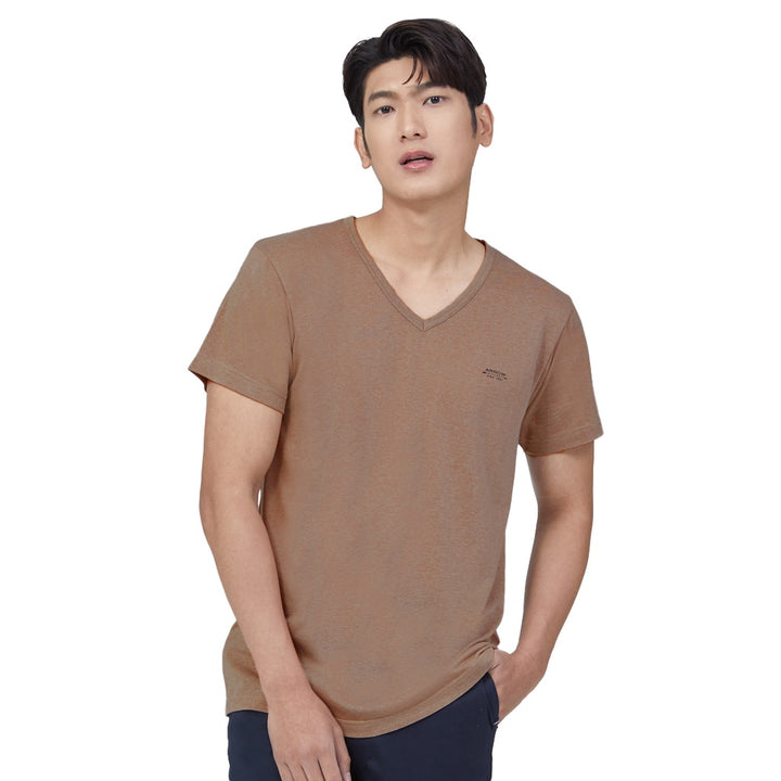 ARROW T SHIRT INNER เสื้อยืดไร้ตะเข็บ ไร้รอยต่อ คอวี มีให้เลือก 7 สี MXWV91E 