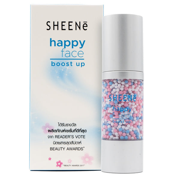 SHEENE HAPPY FACE BOOST UP เซรั่มผิวใส ไร้ความมัน ปริมาณ 30 มล. 