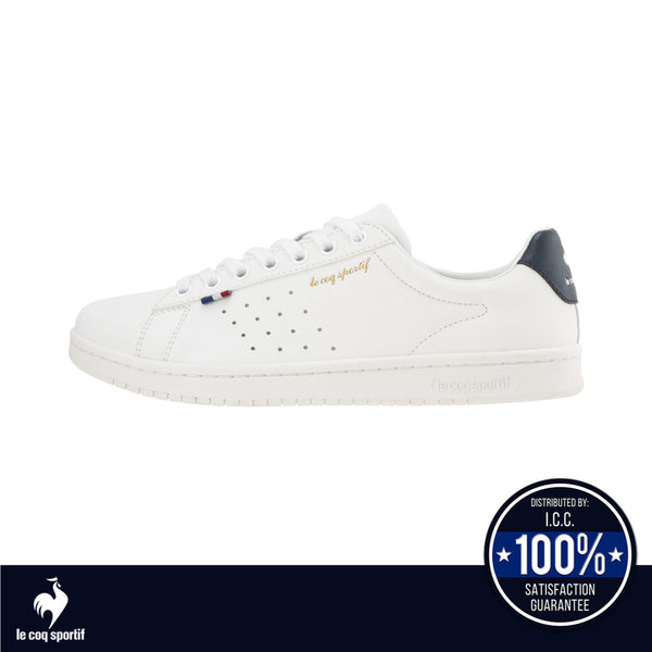 le coq sportif รองเท้าชาย-หญิง รุ่น LA ROLAND SL สีขาว-กรม 