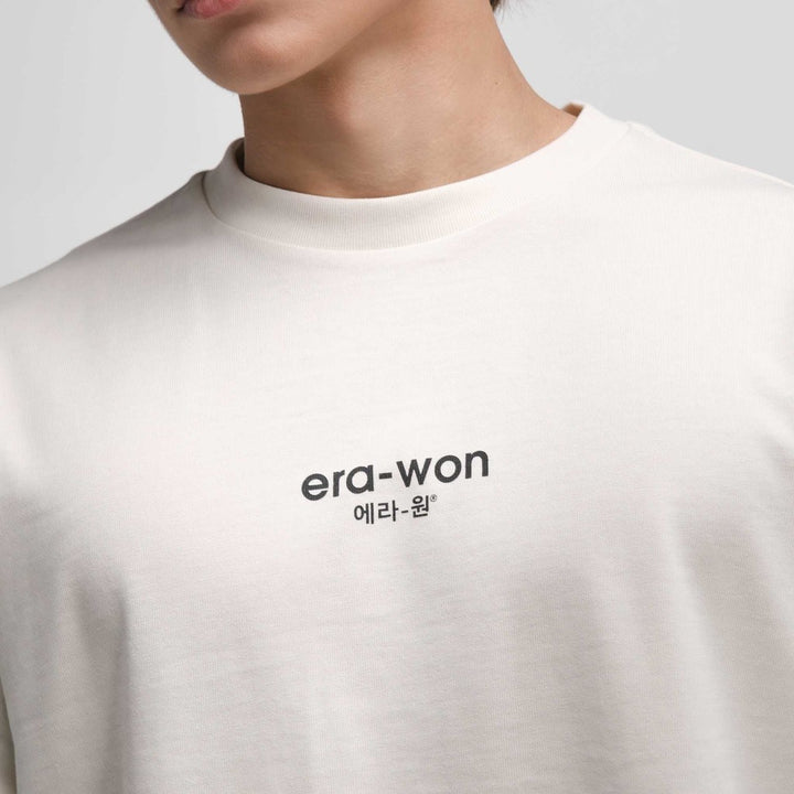 era-won เสื้อ T-Shirt Oversize Screen สี Black 