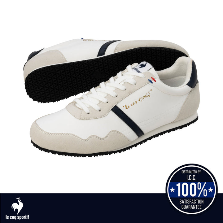le coq sportif รองเท้าชาย-หญิง รุ่น LCS NANCY สีขาว-กรม 