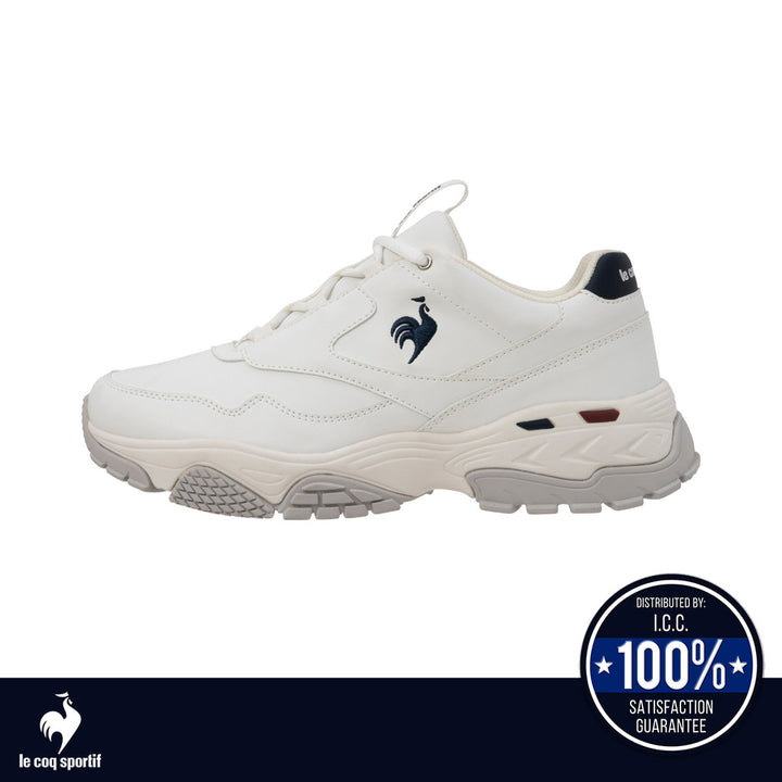 le coq sportif รองเท้าชาย-หญิง รุ่น LCS BASQUE III สีขาว-กรม 