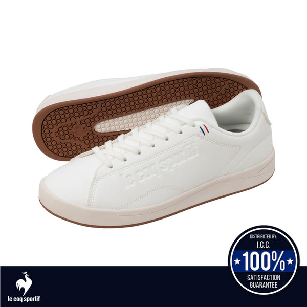 le coq sportif รองเท้าชาย-หญิง รุ่น LCS EMBLEME สีขาว 