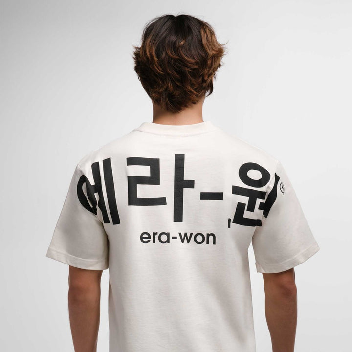 era-won เสื้อ T-Shirt Oversize Screen สี Black 
