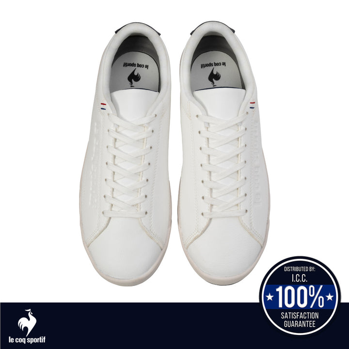 le coq sportif รองเท้าชาย-หญิง รุ่น LCS EMBLEME สีขาว-กรม 