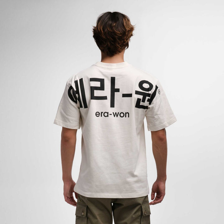 era-won เสื้อ T-Shirt Oversize Screen สี Black 