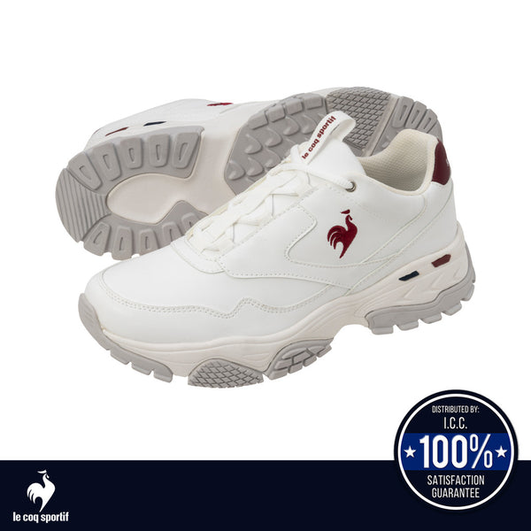 le coq sportif รองเท้าชาย-หญิง รุ่น LCS BASQUE III สีขาว-แดง 