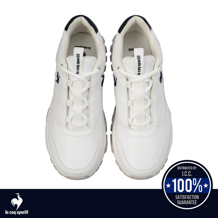 le coq sportif รองเท้าชาย-หญิง รุ่น LCS BASQUE III สีขาว-กรม 