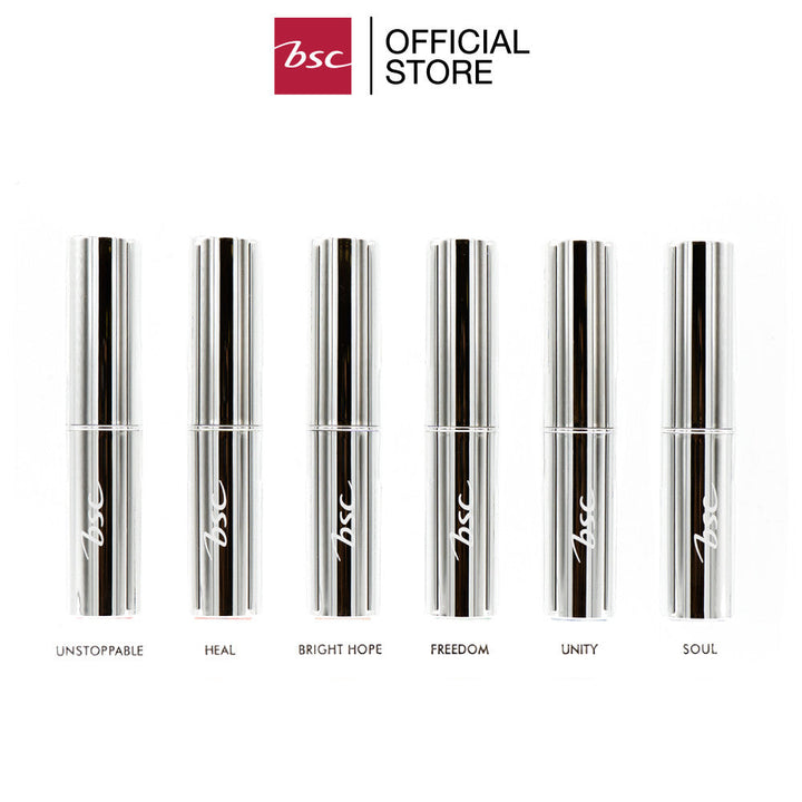 BSC PRIDE&SHINE MOISTURE LIP SET บีเอสซี ไพรด์แอนด์ชายน์ มอยส์เจอร์ ลิป เซ็ท ผลิตภัณฑ์ตกแต่งริมฝีปากลิปคัลเลอร์บาล์ม ICCSHOPPING