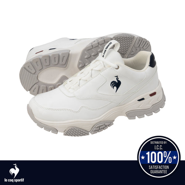 le coq sportif รองเท้าชาย-หญิง รุ่น LCS BASQUE III สีขาว-กรม 