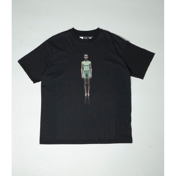 era-won เสื้อยืดเอราวอนแขนสั้น T-Shirt Oversize สกรีน STANGER THINGS สี Black (BA) ICCSHOPPING