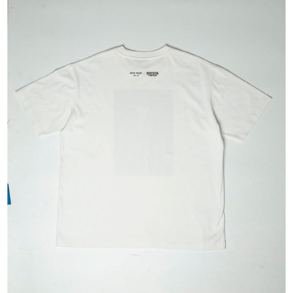 era-won เสื้อยืดเอราวอนแขนสั้น T-Shirt Oversize สกรีน STANGER THINGS สี White (WA) ICCSHOPPING