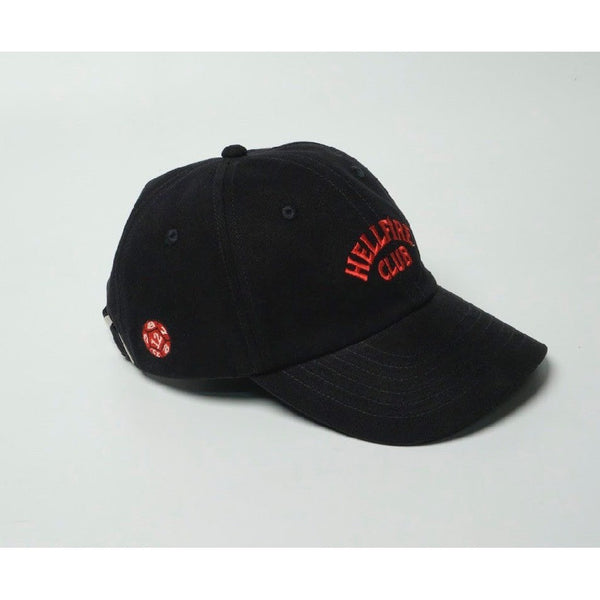 era-won หมวกแก๊บ STANGER THINGS  สีดำ ICCSHOPPING