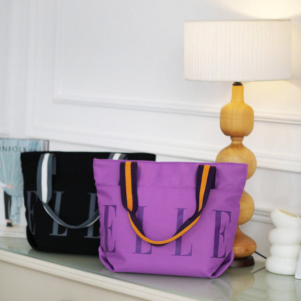 ELLE TOTE 34 กระเป๋าถือ ผ้าไนลอน มีให้เลือก 3 สี รุ่น EWG006525 Elle