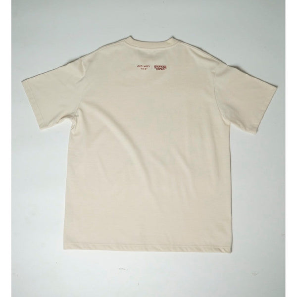 era-won เสื้อยืดเอราวอนแขนสั้น T-Shirt Oversize สกรีน STANGER THINGS สี Cream (CB) ICCSHOPPING