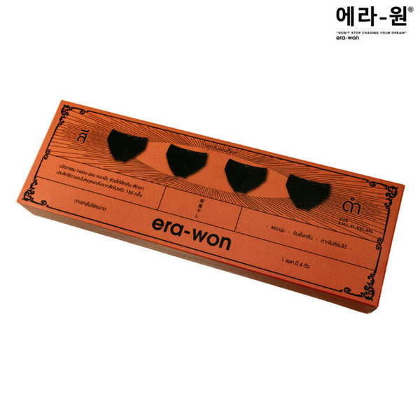 era-won กางเกงในไข่สะอาด Zinc Plus Anti-bacteria Underwear bikini สี Black กล่องส้ม 4 ชิ้น ICCSHOPPING