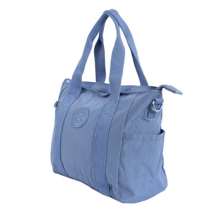 St.Andrews กระเป๋าถือทรง Tote + สายสะพายยาว รุ่น SSH0045 - สีฟ้า ICCSHOPPING