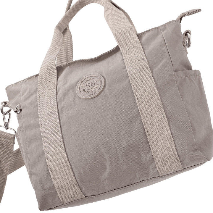 St.Andrews กระเป๋าถือทรง Tote + สายสะพายยาว รุ่น SSH0045 - สีเบจ ICCSHOPPING