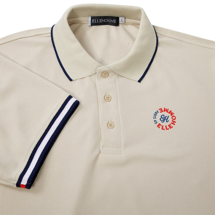 ELLE HOMME เสื้อยืดคอปกโปโล แขนสั้น สกรีน ELLE HOMME ที่อก มี3 สีให้เลือก รุ่น W8K918 ICCSHOPPING