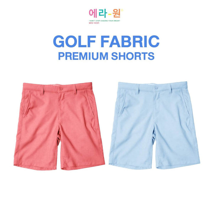 era-won กางเกงขาสั้น รุ่น Golf fabric แพค 2 ตัว  สี Sky - Pony ICCSHOPPING