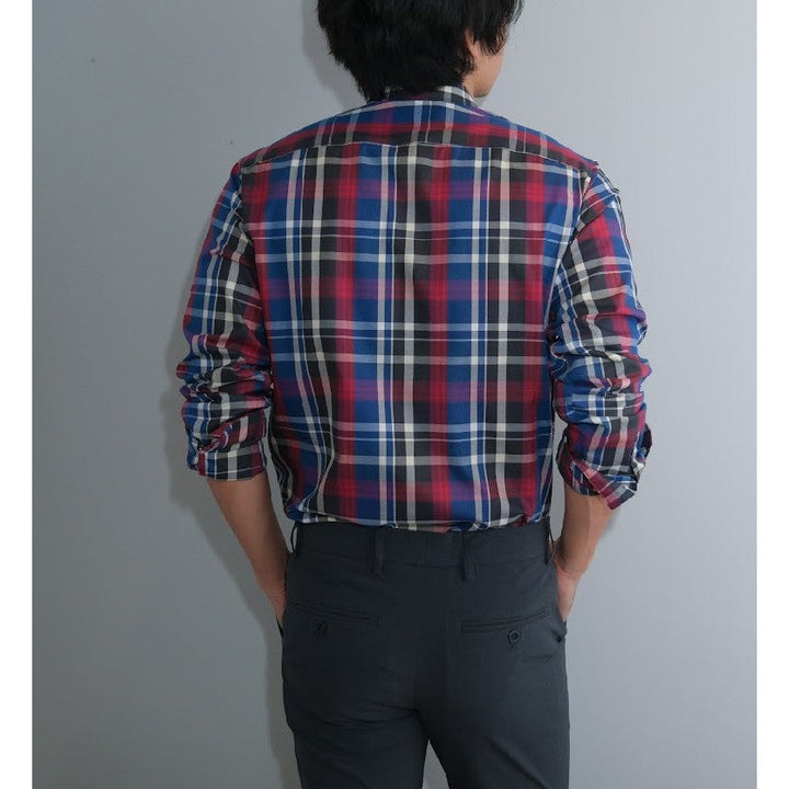 era-won Premium Quality เสื้อเชิ้ต คอปก Dress shirt  แขนยาว สีRN ICCSHOPPING