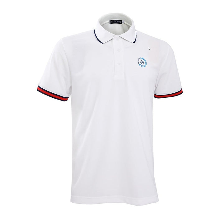 ELLE HOMME เสื้อยืดคอปกโปโล แขนสั้น สกรีน ELLE HOMME ที่อก มี3 สีให้เลือก รุ่น W8K918 ICCSHOPPING