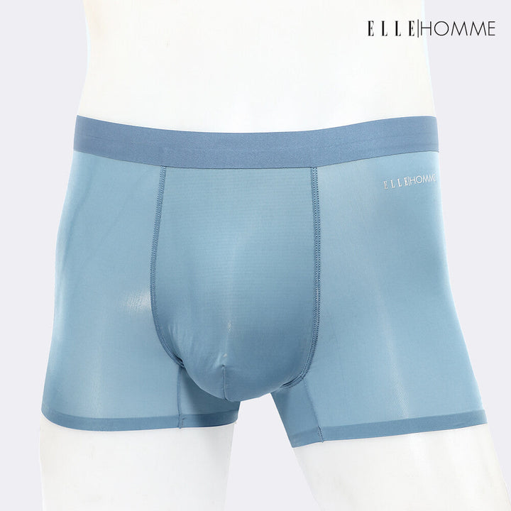ELLE HOMME COOL | แพ็ค 1 ชิ้น กางเกงในทรง TRUNK เย็นสบาย แห้งไว ระงับกลิ่น | KUT2911 ICCSHOPPING