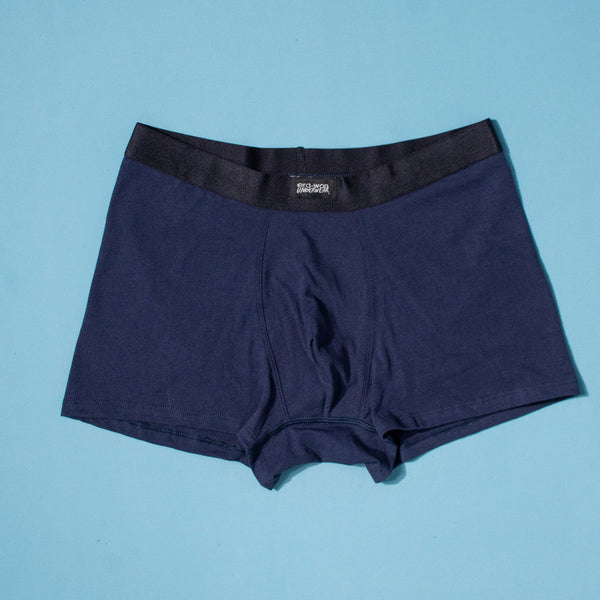 era-won กางเกงใน Zinc Plus Anti-bacteria Underwear ทรง trunk 2 ชิ้น สี Navy ( 1 แพ็ค มี 2 ชิ้น )