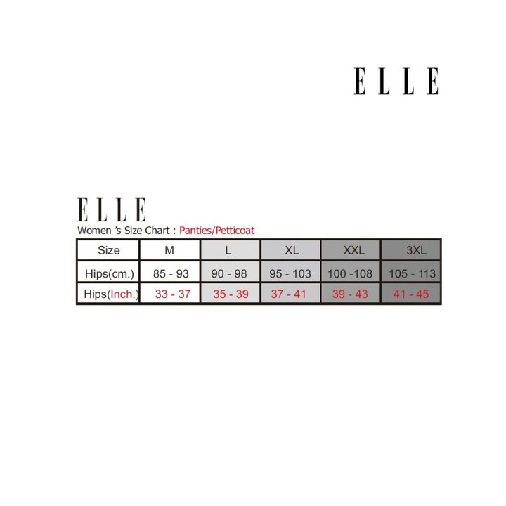 ELLE Lingerie กางเกงในไร้ตะเข็บรูปแบบ Boyleg มีให้เลือก 6 สี รุ่น LU9851 