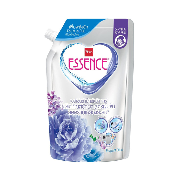 Essence ผลิตภัณฑ์ซักผ้าเอสเซ้นซ์สูตรเข้มข้น ลดคราบเหลืองสะสม ขนาด 600 มล. (Set 3 ถุง) ICCSHOPPING