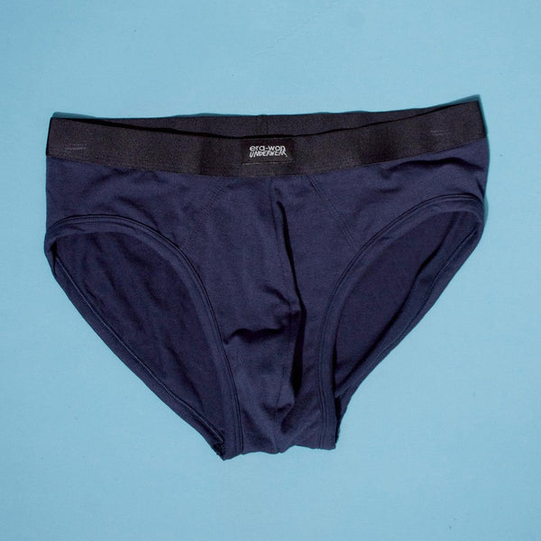 era-won กางเกงในไข่สะอาด Zinc Plus Anti-bacteria Underwear ทรง bikini สี Navy  2 ชิ้น-Draft ICCSHOPPING