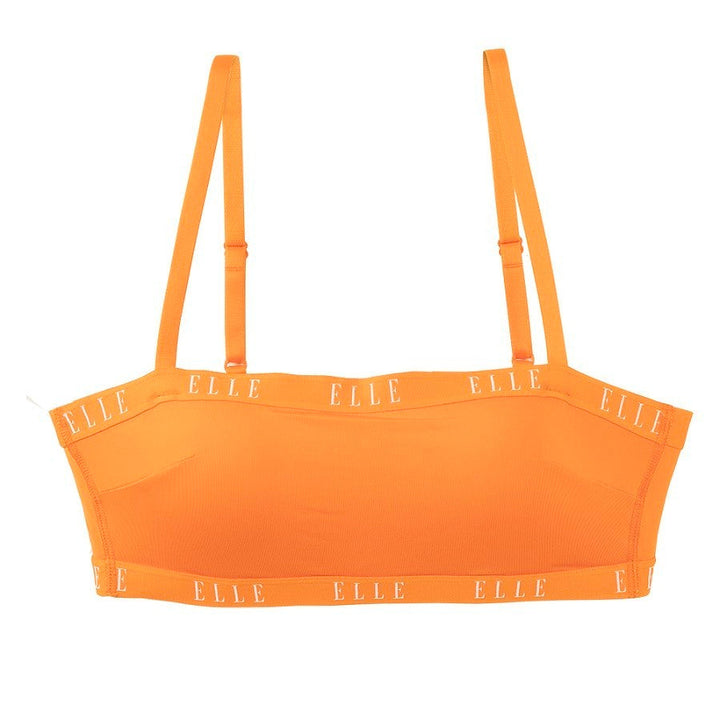 ELLE Lingerie ชุดชั้นใน Bralette Bra รูปแบบเกาะอกสายเดี่ยว  มีฟองน้ำในตัว ELLE สไตล์ Sporty LH1848 ICCSHOPPING