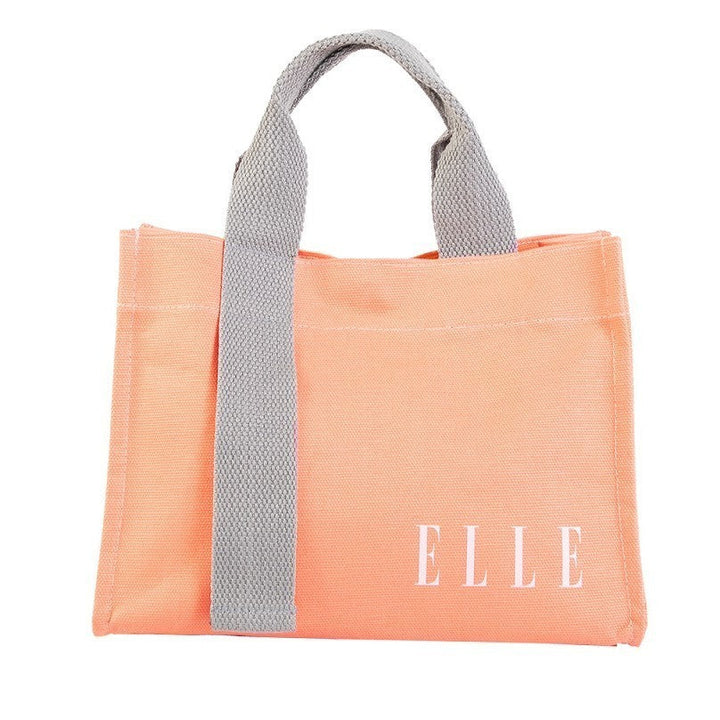 ELLE HOMME BAG กระเป๋าผ้า CANVAS สีพาสเทล มีให้เลือก 3 สี รุ่น H8้H009 ICCSHOPPING