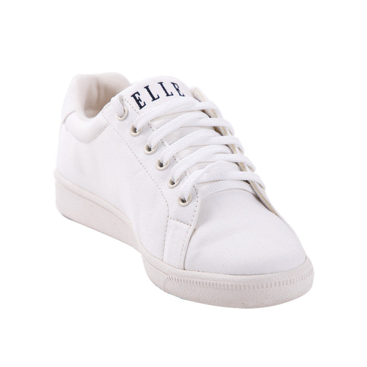 ELLE SHOES Sneaker รองเท้าผ้าใบปิดส้น รุ่น ELNC101 ICCSHOPPING
