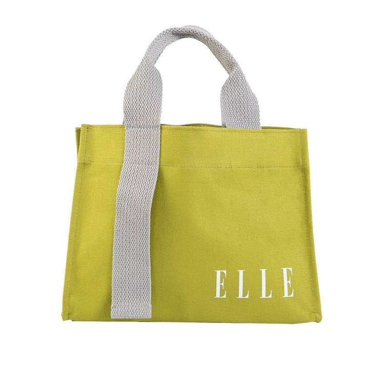 ELLE HOMME BAG กระเป๋าผ้า CANVAS สีพาสเทล มีให้เลือก 3 สี รุ่น H8้H009 ICCSHOPPING