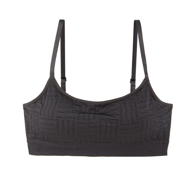 ELLE Lingerie บราเกาะอกแบบไร้รอยต่อ เสริมฟองน้ำด้านใน มีให้เลือก 3 สี รุ่น - LB8765 ICCSHOPPING