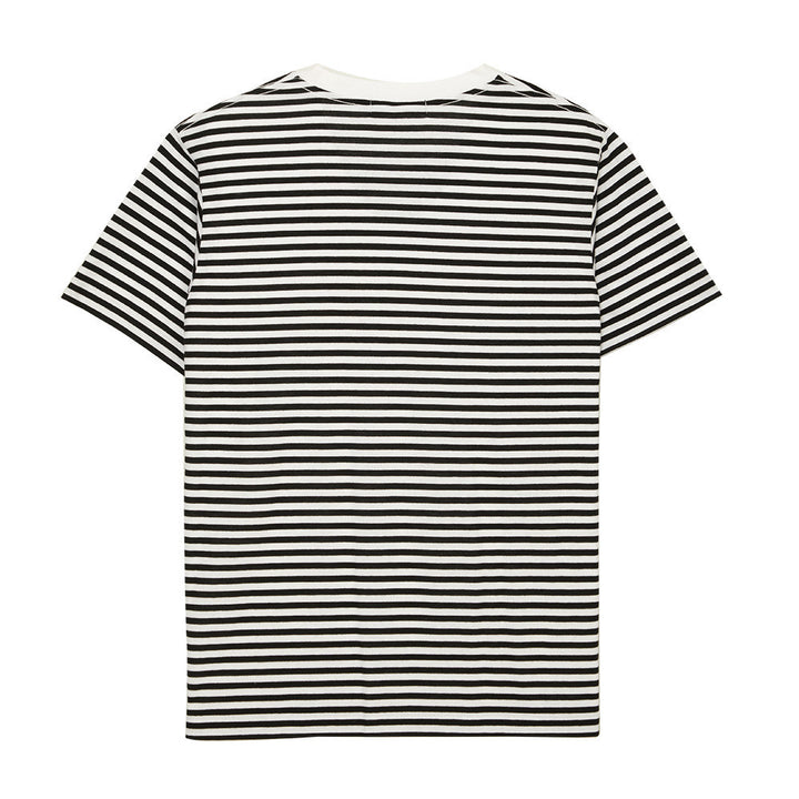 ELLE HOMME เสื้อยืดโปโล สีดำ W8K914524 