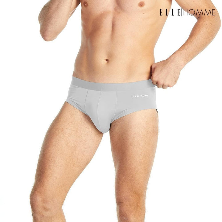 ELLE HOMME  COOL กางเกงในทรง BIKINI รหัส KUB2911R4 (สีเทาอ่อน) แพ็ค 1 ชิ้น ICCSHOPPING