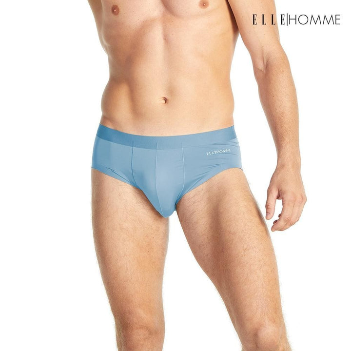 ELLE HOMME COOL กางเกงในทรง BIKINI รหัส KUB2911R4 (สีฟ้า) แพ็ค 1 ชิ้น ICCSHOPPING