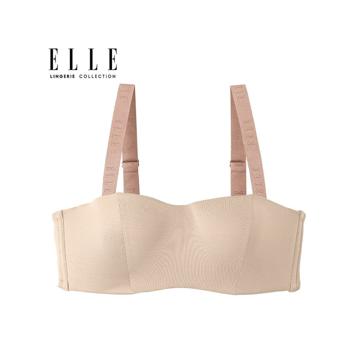ELLE lingerie ยกทรงรูปแบบ MOULDED มีโครงเสริมฟองน้ำ สีเบสิค - LB8577 ICCSHOPPING